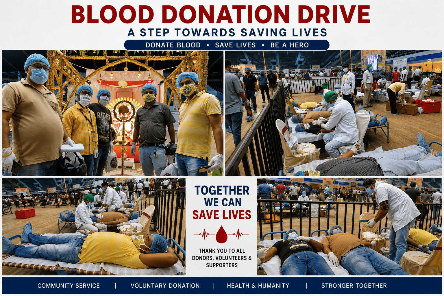Blood Donation Drive & Community Social Initiative